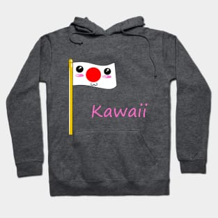 Kawaii Japanese Flag Hoodie